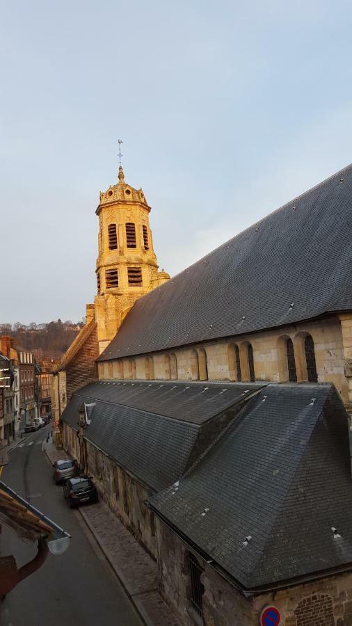 Le Saint Leonard...Il Est Orange Apartment Honfleur Exterior foto